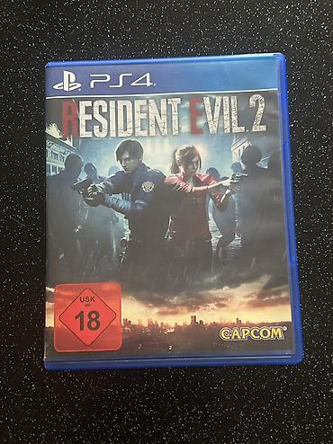 cd disk: PS4 üçün Resident Evil 2 Remake oyun diski Məşhur survival horror — 1