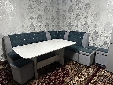 Комплекты мягкой мебели: Комплект мягкой мебели, Б/у, Самовывоз, цвет - Серый — 3