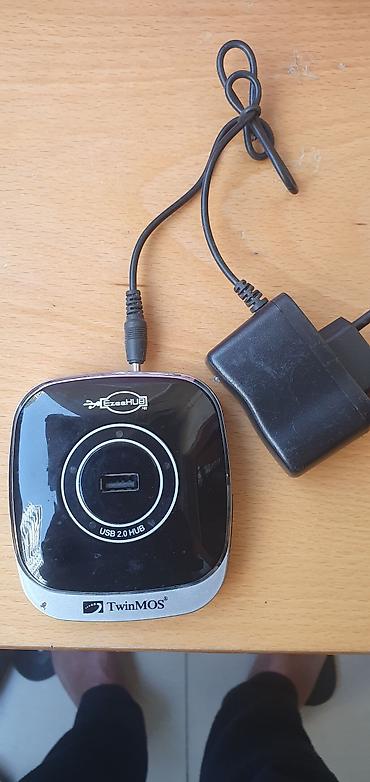 cat 5 kabel: TwinMOS EzeeHUB USB 2.0 Hub (adapterlə) - Model: TwinMOS EzeeHUB, USB — 1