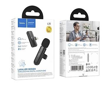 logitech 920: Беспроводной микрофон Hoco L20 Fair Wireless IP черный Практичный и — 1