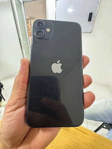 IPhone 11, 64 GB, Qara, Barmaq izi, Face ID