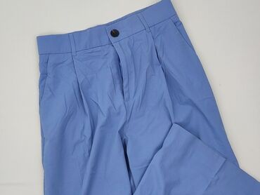 Zara, Material trousers for women, size S (EU 36)
