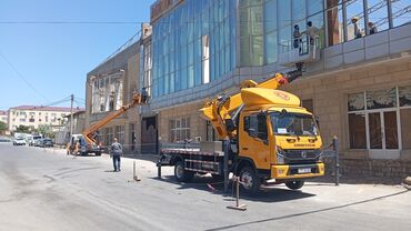 Tikinti texnikasının icarəsi: Avtokran-səbət (avtokran qaldırıcı səbət) ilə yüksəkdə görülən işlər — 8