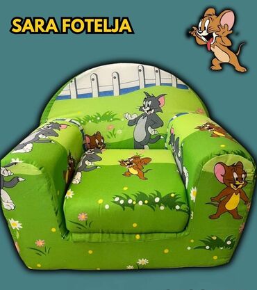 Foteljice: 👑🔥 SUPER AKCIJA! 🔥 🎉 Dečija fotelja Sara, namenjena za uzrast do 4 — 8