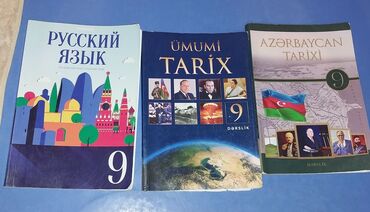 Digər məktəb dərslikləri: Her biri 3 azn