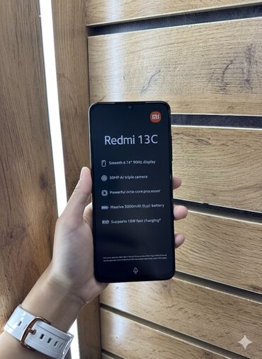 айфон 13 купить в рассрочку: Redmi, Redmi 13C, Новый, 256 ГБ, цвет - Черный, В рассрочку