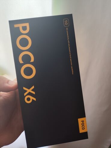 planset gence: Poco X6, 256 GB, rəng - Qara, Sensor, Barmaq izi, Face ID