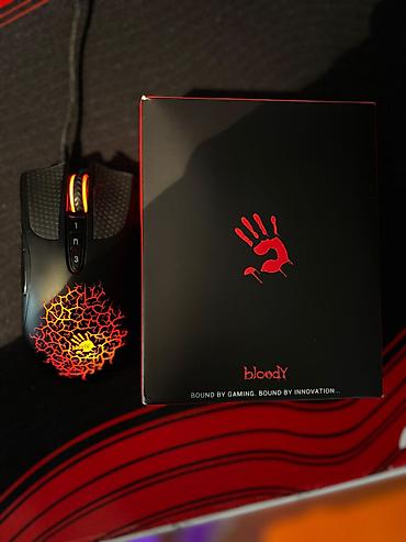 klavyatura komputer: Bloody A90 Gaming Mouse - Sensor: Optik - DPI: Maksimum 5,200 CPI — 3