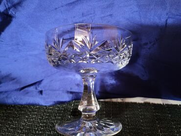 Čaše: Case nove za dvoje,kristal,rucni rad za zestoko pice iz 70ih. Case — 11