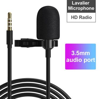 yaxa sancagi: Yaxa mikrofonu 3.5mm Lavalier