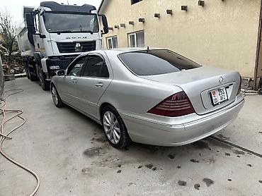 рекстон бишкек: Mercedes-Benz S-Class: 2002 г., 3.7 л, Автомат, Бензин, Седан — 4