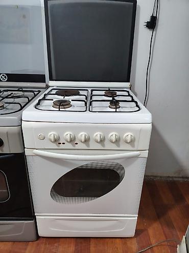 fire aparatı: Qaz sobası və plitə - 4 gözlü qaz plitəsi: fərqli ölçülü yanan — 1