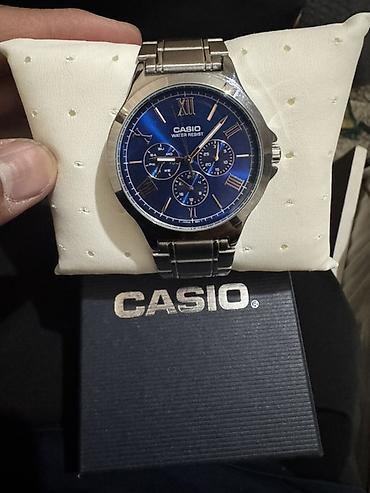 Классические часы часы, Casio, Япония, Водонепроницаемые, Мужские, Б/у