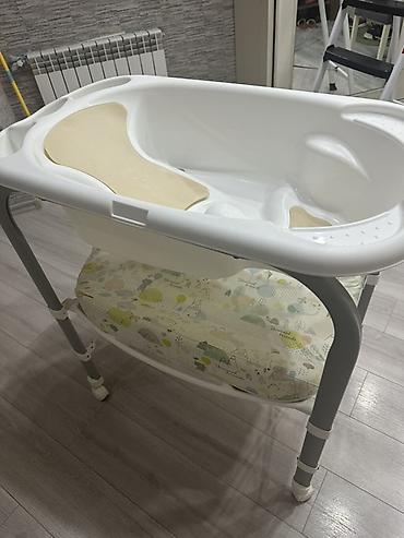 Детская мебель: Uşaq üçün vannalı dəst – rahat stendlə - Ergonomik plastik uşaq — 1