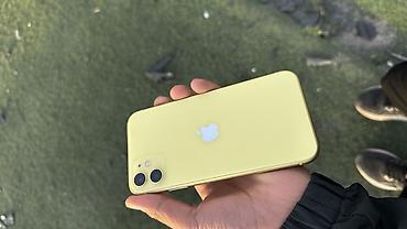 телефоны xiaomi redmi 10 а: IPhone 11, Б/у, 64 ГБ, Желтый, 74 % — 1
