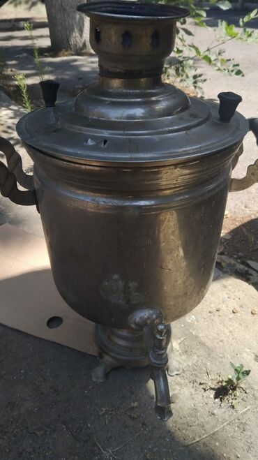 Bağ və bostan üçün digər məhsullar: İşlənmiş Od Samovar, 5 l, Pulsuz çatdırılma