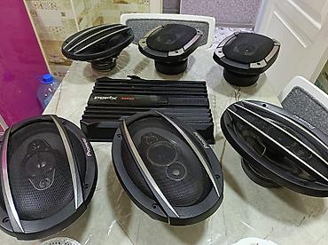 masin maqintafonlari satışı: Avtomobil audio dəsti – Pioneer akustika + Sony gücləndirici — 5