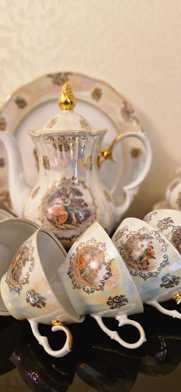 Ev və bağ: Çay dəsti, Farfor, 6 nəfərlik, Almaniya — 4