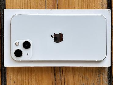 iphone xs max qara: IPhone 13, 128 GB, Ağ, Face ID — 2