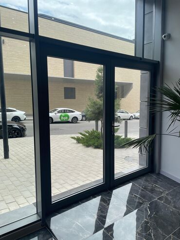 Qapıların təmiri: Plastik pəncərə qapı alminium izosistem cambalkon pəncərə qapı — 5