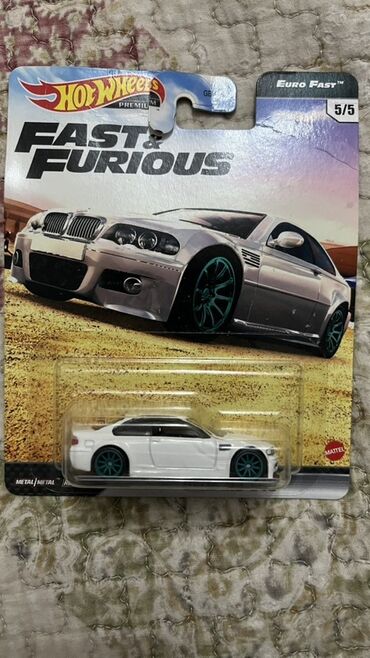 купить охотничий нож: Hot Wheels Premium Fast & Furious — BMW M3 E46 (Euro Fast, 5/5) -