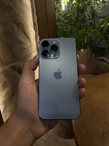 13 про макс цена в бишкеке: IPhone 13 Pro, Колдонулган, 256 ГБ, Sierra Blue, Каптама, 85 %