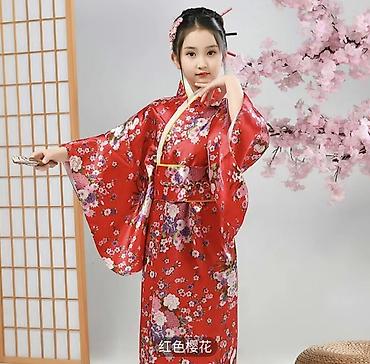 Карнавальные костюмы: Детский традиционный костюм в восточном стиле — кимоно/юката Цена — 1