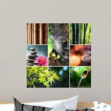 Slike i ramovi: Zidna slika – kolaž „Zen/Buddha“ - Motiv: devet panela sa zen — 5