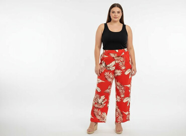 plisowane spodnie reserved: Shein, Брюки жіночі, розмір 3XL
