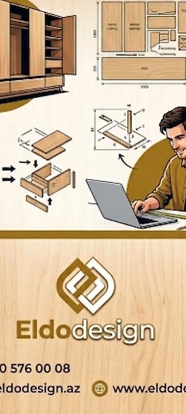 dolab gence: EldoDesign – fərdi mebel dizaynı və yığımı üzrə xidmət 28 ilden artig — 1