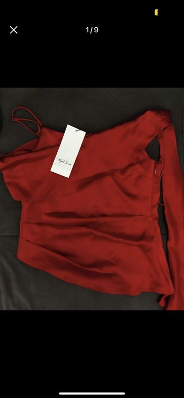 zhenskaya bluza s bantom: Adl, S (EU 36), цвет - Красный