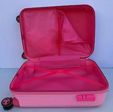 Rančevi, torbe i koferi: Dečji kofer na točkiće – Hello Kitty motiv - Tvrda školjka sa sjajnom — 5