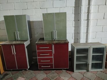 набор головок: Ашкана гарнитуру, Колдонулган, түсү - Кызыл, Өзү алып кетүү