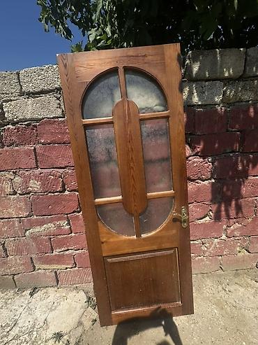 şpon: Daxili otaq qapısı – ağac materialdan, təbii ağac naxışlı şpon — 1