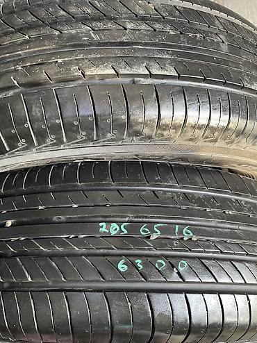 aeolus e70: Шины 205 / 65 / R 16, Лето, Б/у, Пара, Легковые, Япония, Yokohama — 1