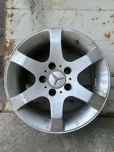 шина мерс: Литые Диски R 15 Mercedes-Benz, Б/у — 1