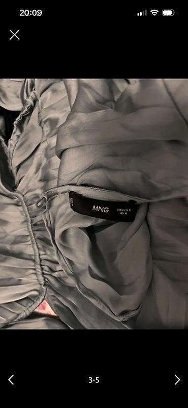 Şəxsi əşyalar: Gri rəngdə, zərif parıldılı maxi don. - Model: bel hissəsi rezinli — 5