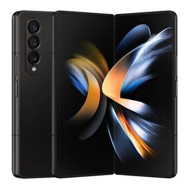 раскладные кнопочные телефоны: Samsung Galaxy Fold 4, Б/у, 256 ГБ, цвет - Черный, 2 SIM