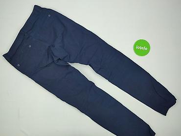 spodnie version jeans: Męskie spodnie granatowe – Luźne/skinny z elastanem - Marka: ICHI — 4
