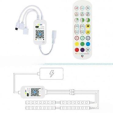 Rasveta: SMART RGB kontroler 5-24V WiFi Alexa i Google Home. RGB kontroler za — 14