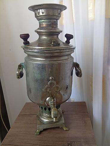 samovar 10 litr: 2 Litr Antik samovar korpusu – Rusiya imperiyası dövrünə aid nişanlı — 8