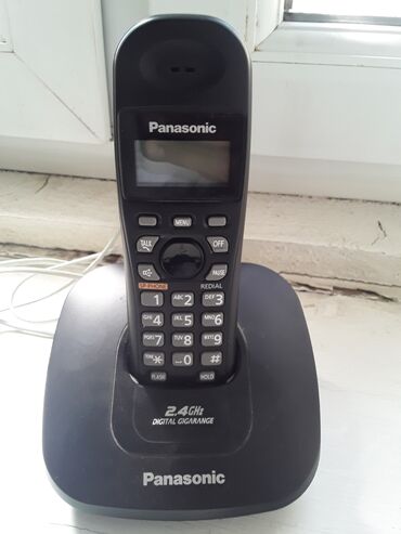 telefon qabı: Stasionar telefon Panasonic, Simsiz, İşlənmiş, Ünvandan götürmə