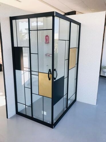 Duş kabinaları, arakəsmələr: Istenilen olcu ve dizaynda duskabinlerin ve arakesmelerin istehsali ve — 6