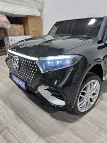 Uşaq üçün elektrik maşınları: 12 volt akulmuyator Real avtomobil boyası İki nəfərlik 4x4 dörd — 23