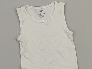 komplet białej bielizny: A-shirt, H&M, 3-4 years, 98-104 cm, condition - Good