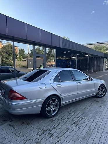 220 mers: Mercedes-Benz S-Class: 2002 г., 3.2 л, Автомат, Газ, Седан — 7