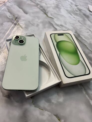 ноутбук эпл цена бишкек: IPhone 15, Жашыл, Куту