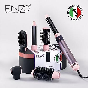Мультистайлер Enzo, Керамическое, Для выпрямления, Для волнообразной укладки, Для завивки at lalafo.kg Мультистайлер Enzo, Керамическое, Для выпрямления, Для волнообразной укладки, Для завивки