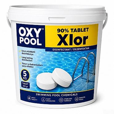 bitki dermanlari: 90% tablet xlor 5 kq OXY 🟢 Rəsmi iş yeri olan və olmayanlara, tək — 1