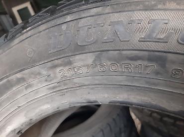 r17 honda: Шины, 215/60/17 1шт. Япония, зима, липучка, резина привозная — 2